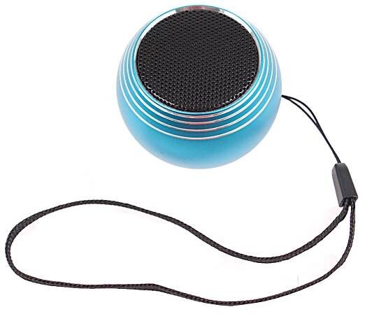 Mini Bluetooth reproduktor M9 modrý - náhled 1
