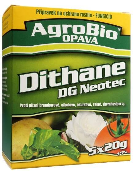 AgroBio Fungicidní přípravek proti houbovým chorobám DITHANE DG NEOTEC 5 x 20 g
