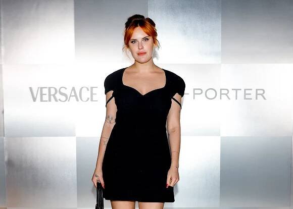 Tallulah Willis at the Versace x NET-A-PORTER event in Bel Air, Los Angeles, California on March 7, 2024.