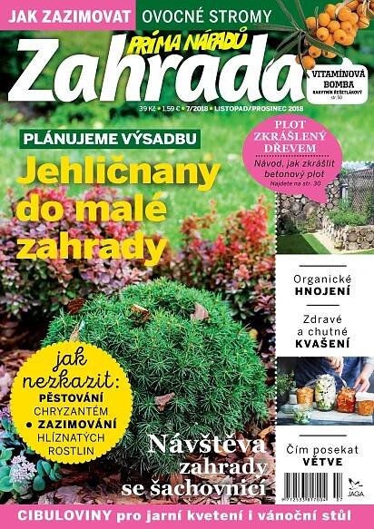 Časopis Zahrada prima nápadů 7/2018
