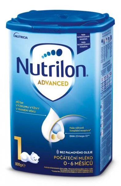 Nutrilon 1 Advanced 800g - Počáteční kojenecké mléko
