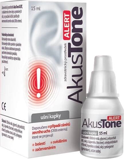 AkusTone Alert ušní kapky 15 ml