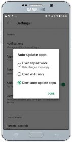 How to stop auto update on Android - Amazy Daisy