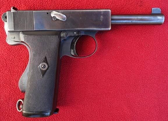 Pistole Webley Self Loading Mark.I - Sběratelské zbraně