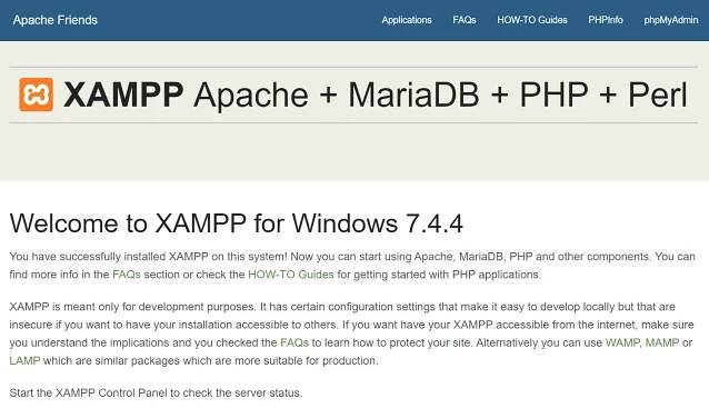 XAMPP – Joomla! Documentation