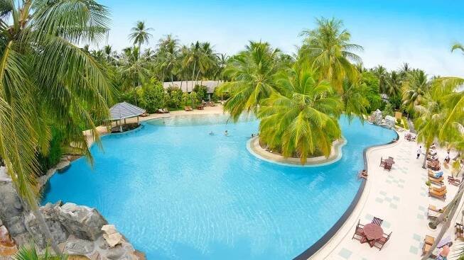 Letecky na Maledivy: Villa Park Sun Island***** s all inclusive, vily u pláže nebo i s bazénem