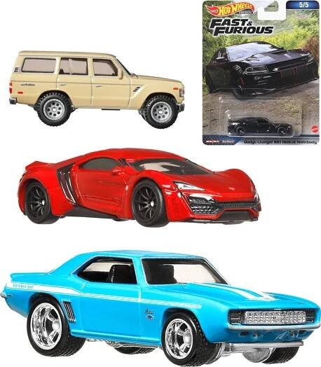 Hot Wheels Premium Fast & Furious HNW46 angličák 1:64 mix motivů od 238 Kč
