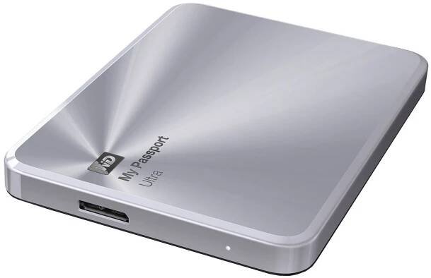 WD HDD 1TB USB3.0 Passport Ultra Metal