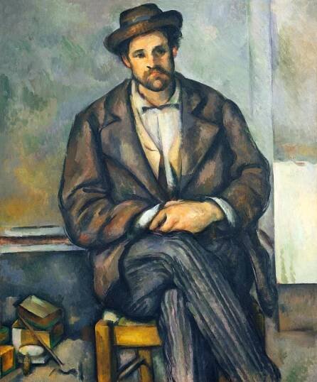 Seated Peasant - Paul Cézanne