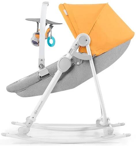 KINDERKRAFT SELECT Lehátko 5v1 Nola Forest Yellow, Premium