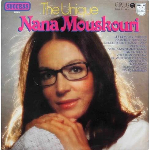 Vinyl Empire | Nana Mouskouri ‎– The Unique Nana Mouskouri| www.vinylempire.cz 