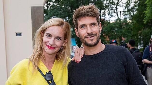 Hana Vagnerová a Nicolas Escavi (Praha, 9. června 2022)
