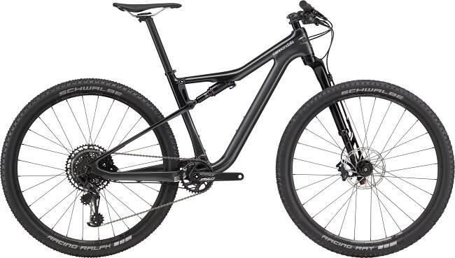 Celoodpružené horské kolo Cannondale Scalpel Si Carbon 4 - Black Pearl