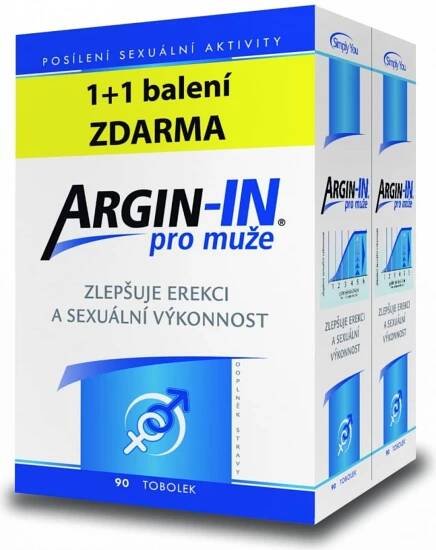 Argin-IN pre mužov, 45 + 45 tabliet