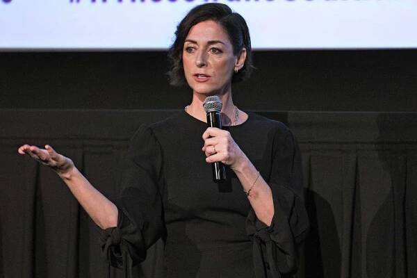 Director, Mary McCartney speaks during a Q&A at the Disney Original Documentary's 