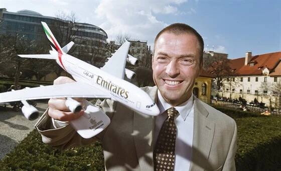 Český pilot airbusu A380 David Hecl