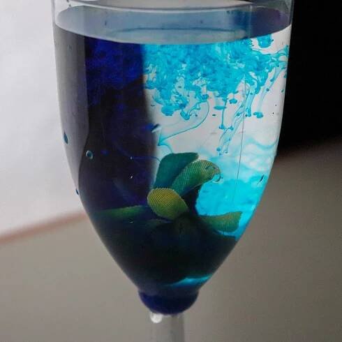 Crystal Nattoo - Water Ink Experiment