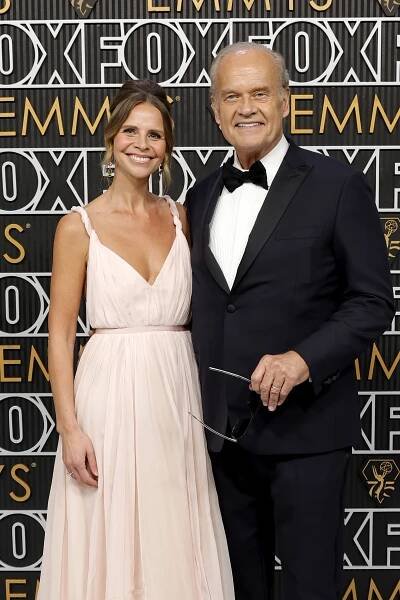 Grammer and his wife Kayte Walsh.