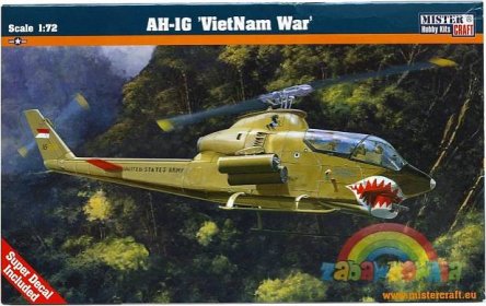 model AH-1G Vietnam War 1:72 Mister Craft
