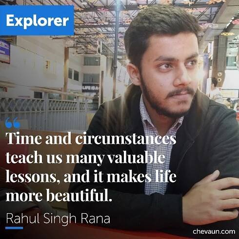 Rahul Singh Rana's Quote