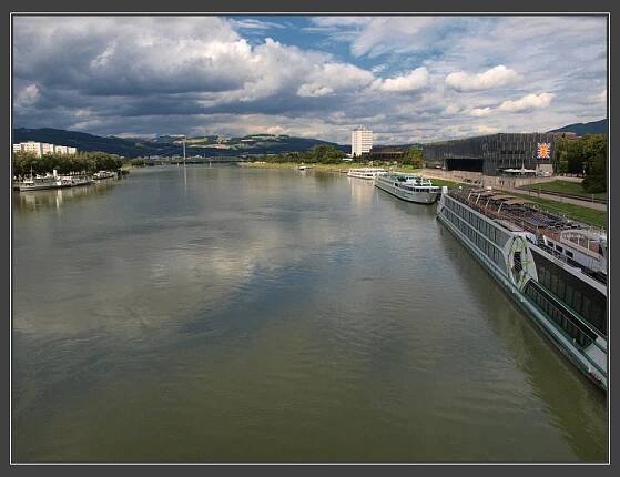 Dunajská cyklostezka, Linz