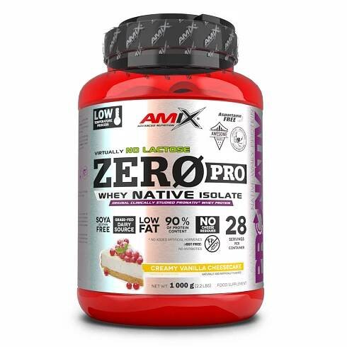 ZeroPro Protein 2000g double white chocolate | www.amix.cz