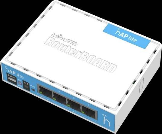 MikroTik RouterBOARD RB941-2nD, hAP-Lite, použitý, záruka - BEZ TRAFA