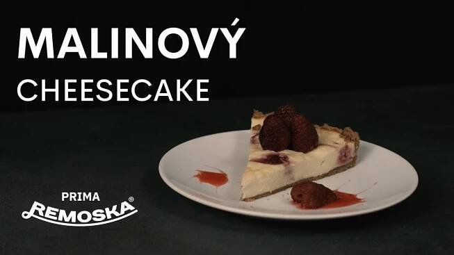 Malinový cheesecake z Remosky Prima