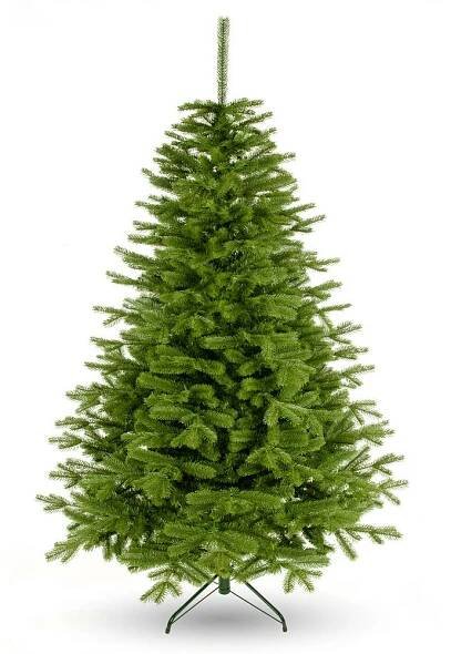 Umělý vánoční stromek smrk PE natur DELux, jehličí 2D/3D, 150cm