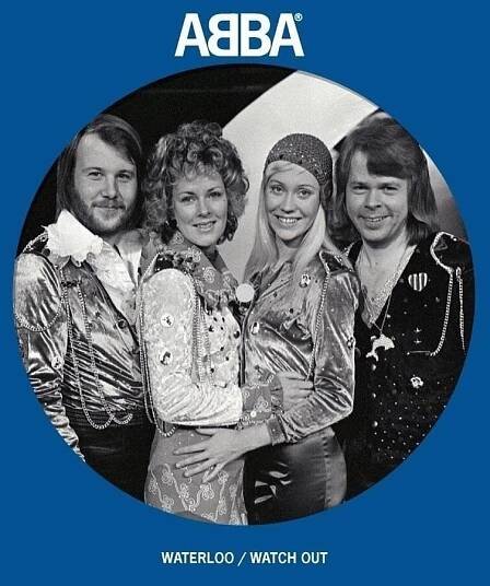 Abba - Waterloo / Watch Out (Picture Disc) (Limited Edition) (Anniversary Edition) (7" Vinyl) - 507 Kč - Muziker