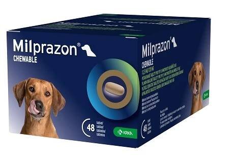 Milprazon Chewable 12.5mg/ 125mg, tablety | Krka