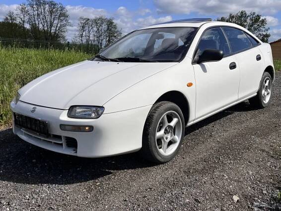 MAZDA 323F 1.5i 65KW, 1995, 120TKM, 2.MAJ, ŠÍBR, EL.VÝBAVA, PĚKNÁ