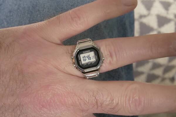 Casio’s tiny Ring Watch is completely mad and I adore it