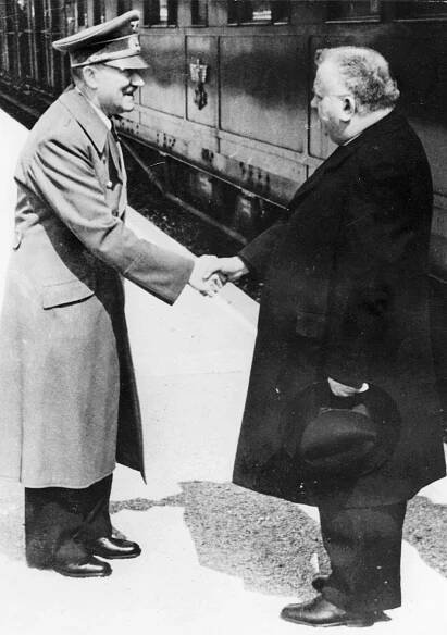Adolf Hitler a Jozef Tiso v júli 1940