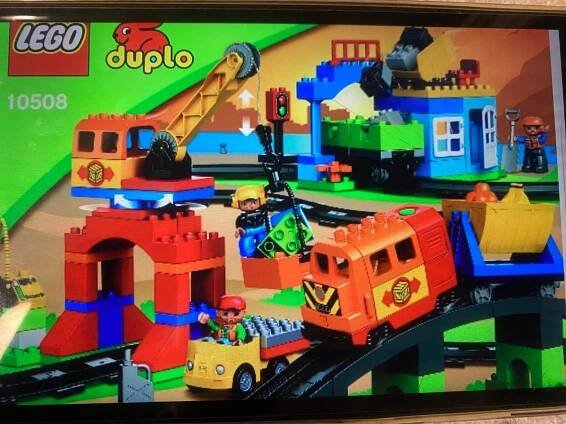 Lego Duplo 10508 Nákladní vlak - Hračky