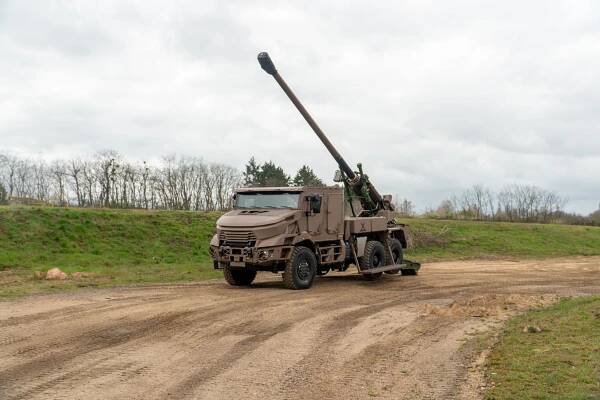 Nástupce francouzské samohybné houfnice CAESAR
