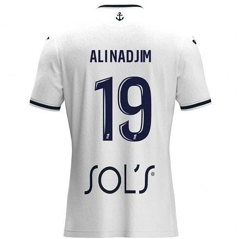 Dětské Nadjma Ali Nadjim #19 Bílá Tmavě Modrá Daleko Hráčské Dresy 2024/25 Dres