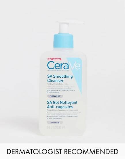 CeraVe SA Smoothing Cleanser for Dry, Rough, Bumpy Skin 236ml - view 1