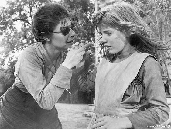 Anne Bancroft and Patty Duke