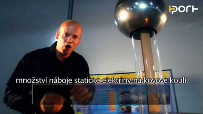 Statická elektřina: Van de Graaffův generátor