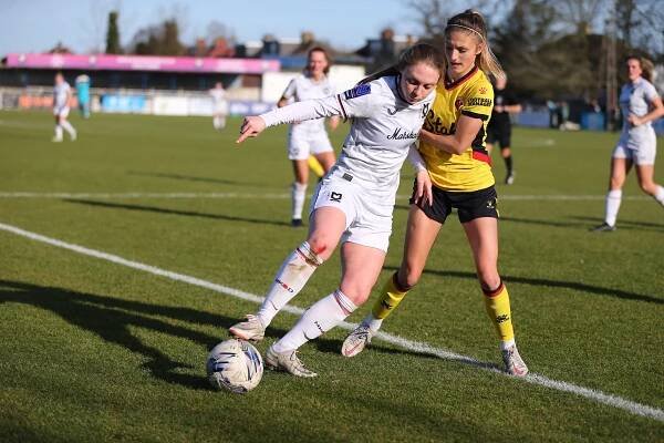 Laura Mitchell - Action Shot vs Watford - 19-2-2023