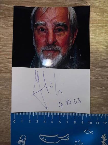 MARIÁN SLOVÁK HEREC ORIGINÁL AUTOGRAM S FOTO