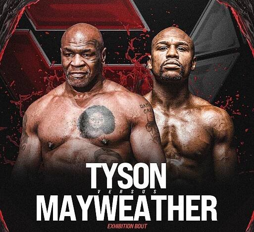 Mike Tyson se utká s Floydem Mayweatherem. Kazíte vlastní odkaz, reagují lidé