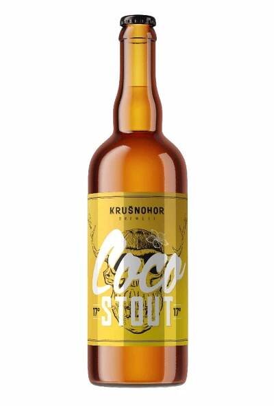 KRUŠNOHOR 17 COCO Stout 0,75 SKLO 6,5 % - | JASO