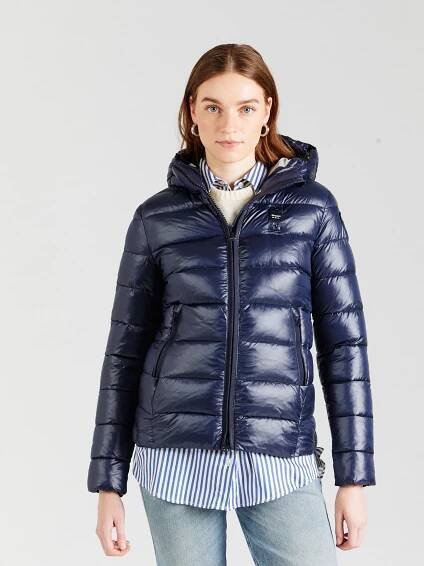 Blauer.USA Zimní bunda – modrá: přední strana