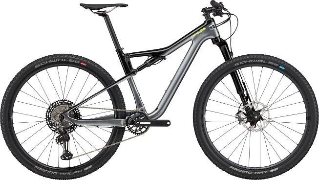 Celoodpružené horské kolo Cannondale Scalpel Si Carbon 2 - Charcoal Grey