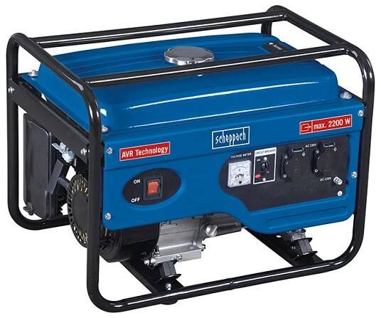 Scheppach Elektrocentrála SG 2600 2200 W; 196 cm3; 40,5 kg