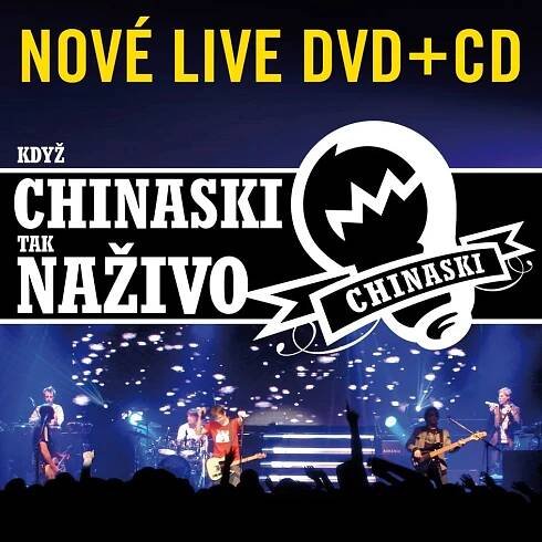 Chinaski: Když Chinaski tak naživo (1x CD + 1x DVD) - CD + DV - CD+DVD
