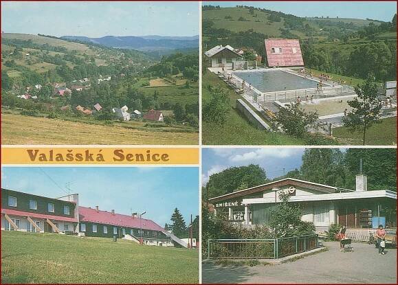 Valašská Senice * obchod, koupání, okénková * Vsetín (Beskydy) * B1392