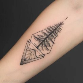 Strom tetování / Wood tattoo
